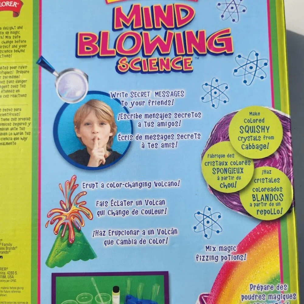 NEW Science Kit Scientific Explorer Mind Blowing STEM CRAFT School Supplies Summ